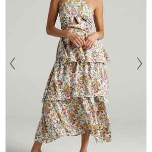 Showpo Caro Dress in Multi Floral